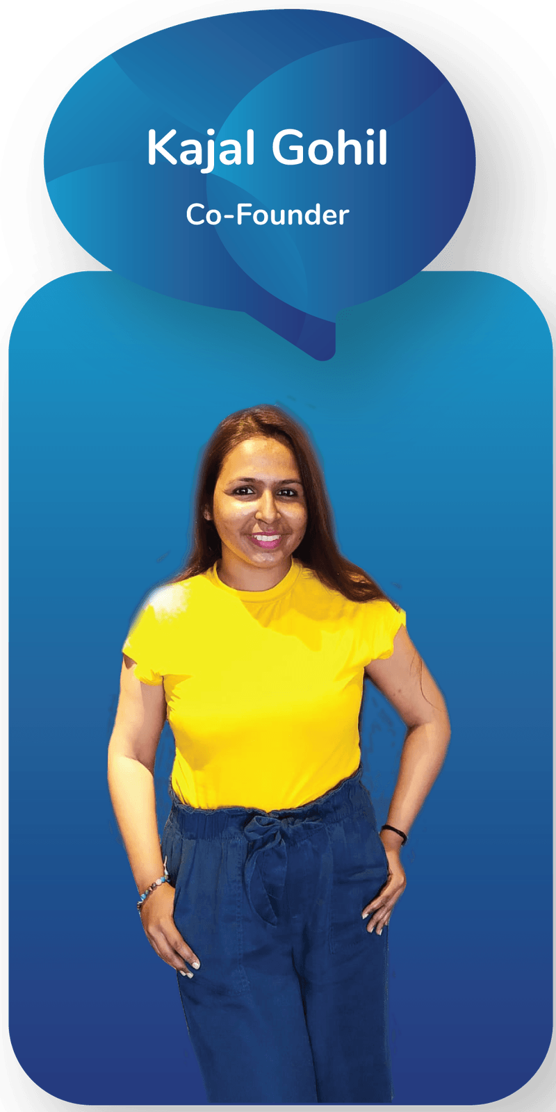 Miss Kajal Gohil, Co-Founder of ARKidzoo