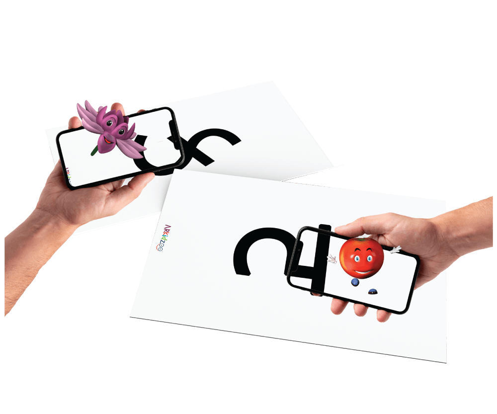 Regional language AR learning kit