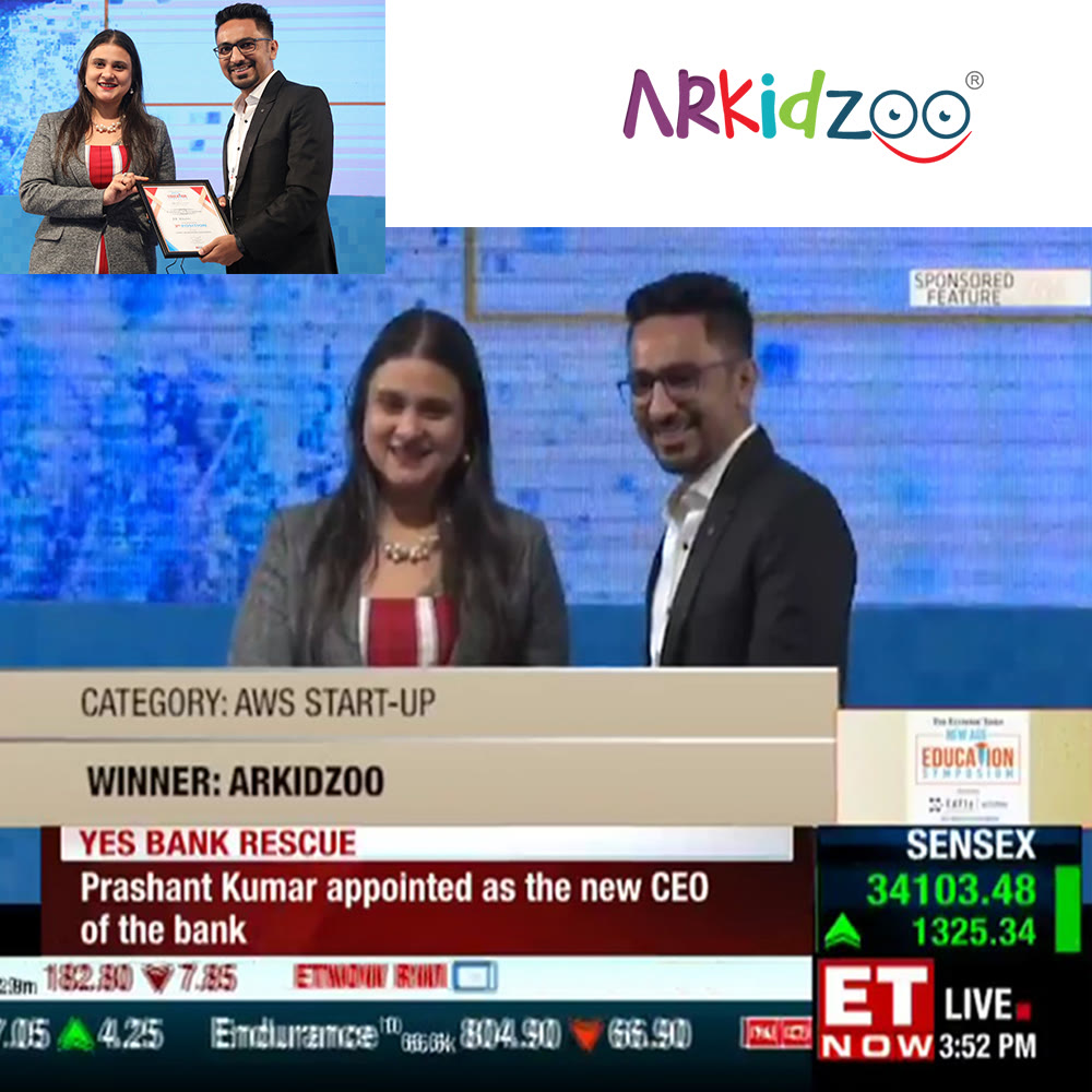 ARKidzoo declared winner, broadcast on ET NOW