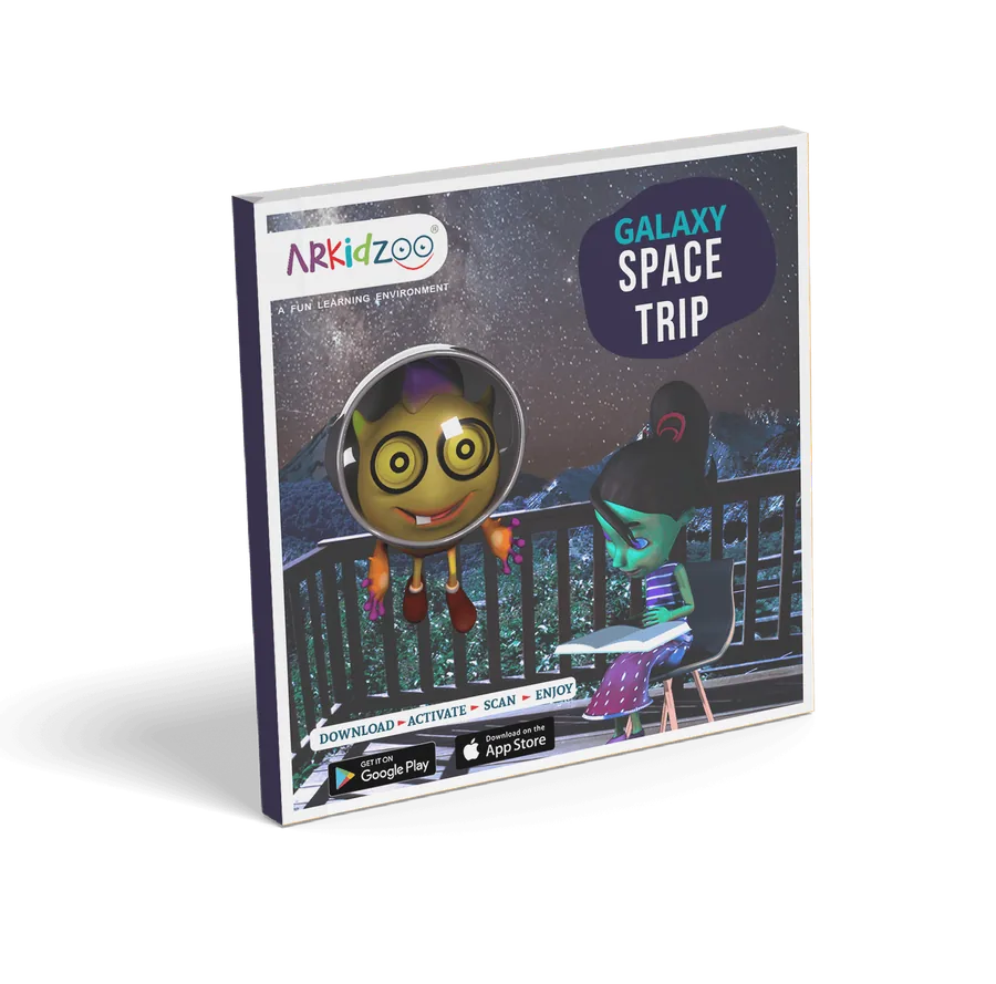 PocketAR Galaxy Space Trip storybook