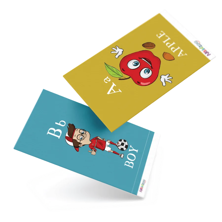 School-size flashcards